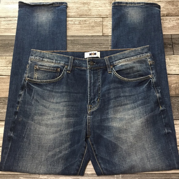 Joseph Abboud Slim Fit Jeans Men’s 34x32 Light Wash Blue Denim Stretch - Picture 8 of 12